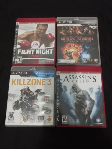 Jogos PS3 (4 JOGOS)