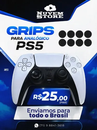 Grips para analógico PS5 Par