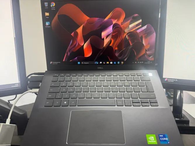 Notebook Dell i7 11 geração 8gb 256 SSD , NVIDIA, Windows 11 pro 