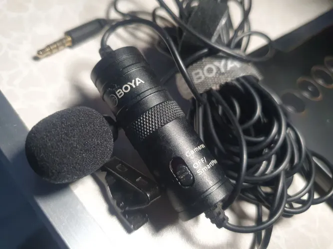 Microfone de Lapela Boya BY-M1 