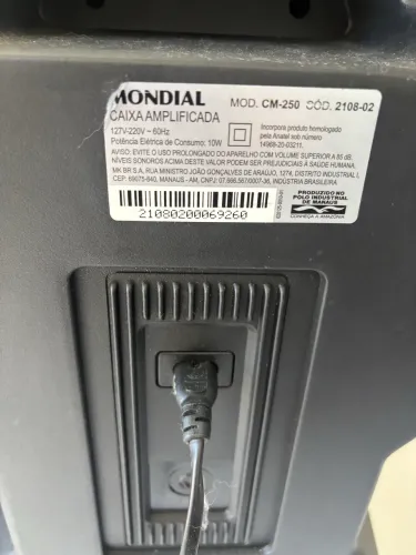Caixa amplificada