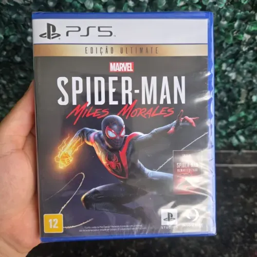 Jogo Spider Man Miles Morales Ultimate Edition + Spider Man Remastered - Novo, Lacrado