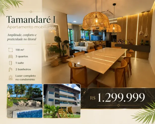 Apartamento em Tamandare