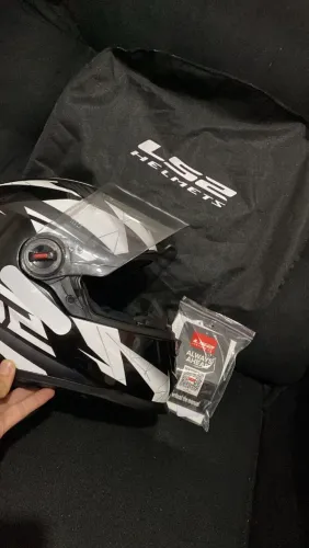 Vendo ou troco Ls2 Draze branco 