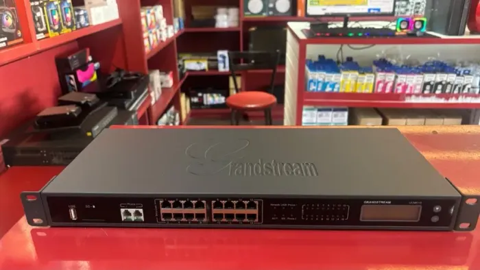 PABX IP Grandstream UCM6116 - Central Telefônica 16 Portas FXO / 2 FXS