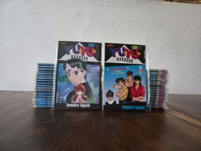 Yu Yu Hakusho 1 ao 38 - 1º edição editora jbc (usado)