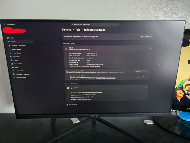 MONITOR PICHAU CENTAURI 24" 165HZ FHD IPS