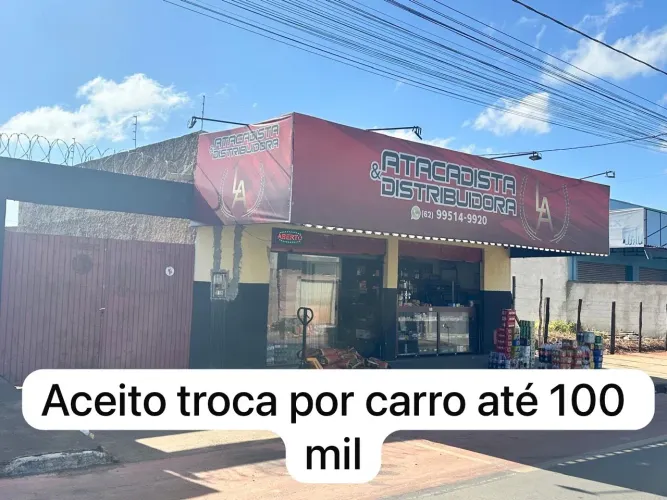 Sala comercial com lote de 370 mts