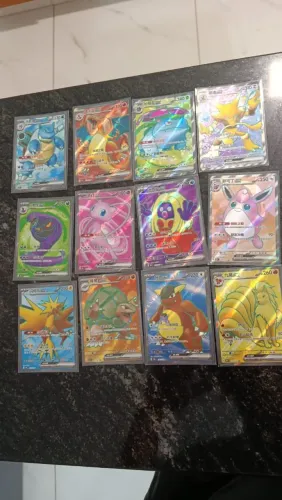 Cartas Pokémon kit 151 Full ART em CHINÊS