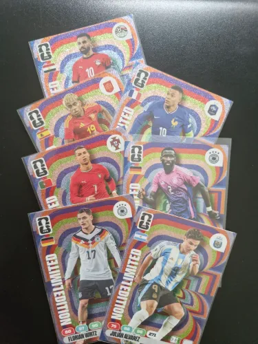 Lote de Cards Limited Edition Europeu Adrenalyn world cup 2026
