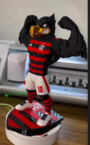 Mascote Flamengo 3d