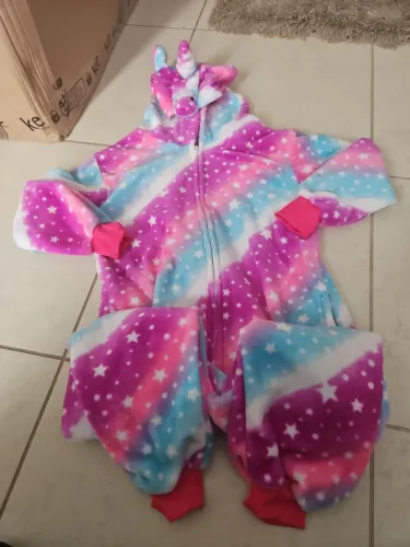 Pijama unicórnio infantil