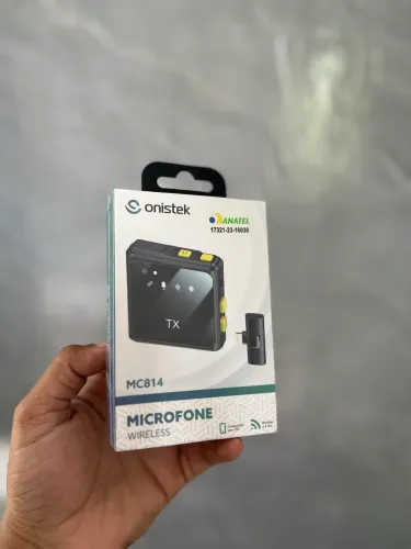 Microfone de lapela para celular- ENTREGAMOS A DOMICÍLIO