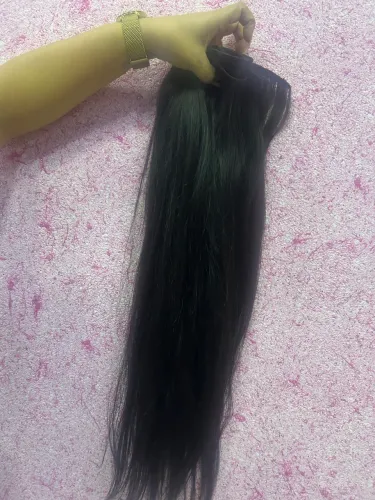 Cabelo humano na tela 65/69 cm novo 164
