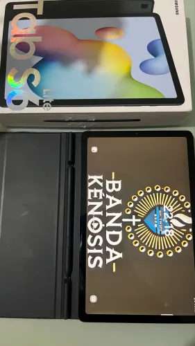 Tab S6 Lite Samsung na caixa com nota fiscal