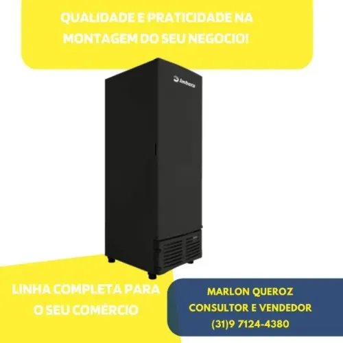 Freezer Imbera 560L Porta Cega