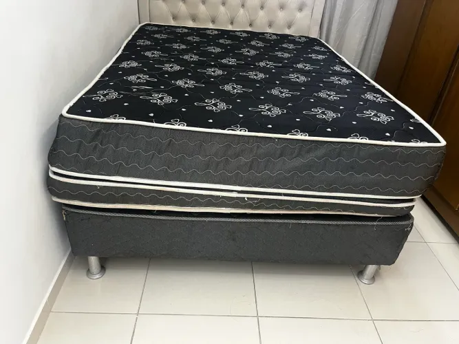 Cama box casal