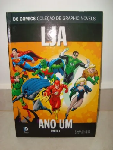 JLA ANO UM PARTE 01 DC COMICS EAGLEMOSS