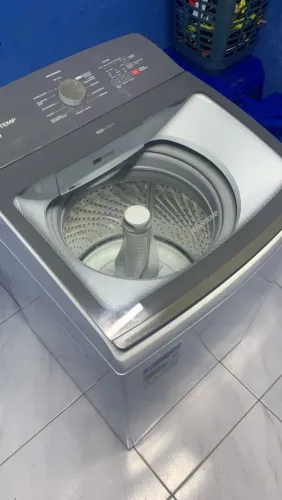 MÁQUINA DE LAVAR BRASTEMP 12 KILOS SEXTO INOX MUITO NOVA MODELO NOVO DOU GARANTIA