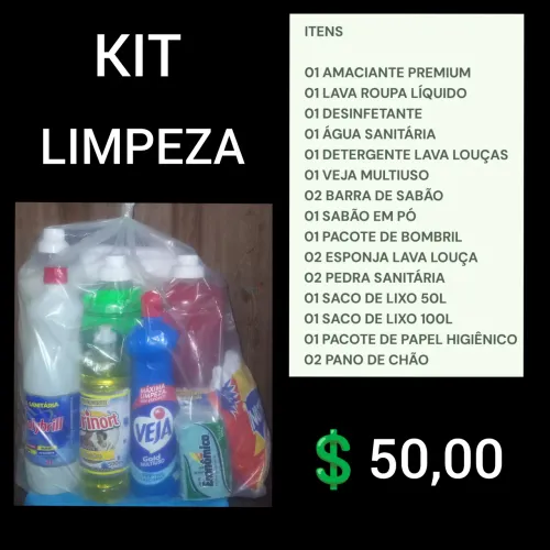 Kit Limpeza Doméstica