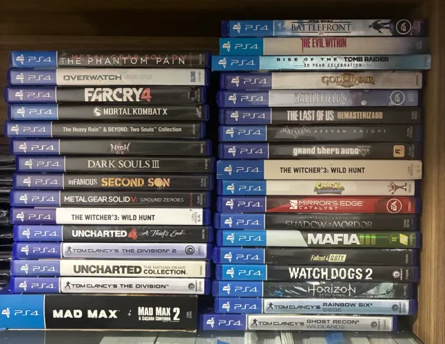 PlayStation 4 - Jogos a partir de 50 reais