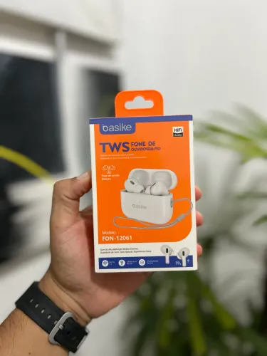 Fone de ouvido Bluetooth Basike (Lacrado + Garantia)