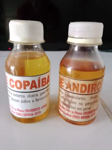 Óleo de Copaíba e Andiroba