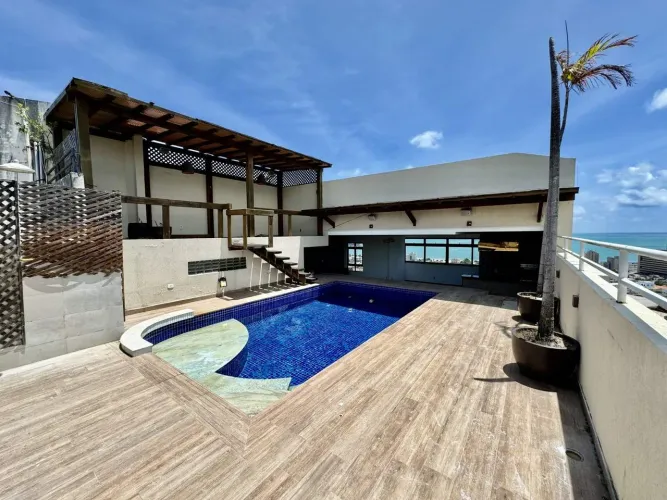 Cobertura Duplex para Venda em Maceió, Farol, 5 dormitórios, 2 suítes, 6 banheiros, 3 vaga
