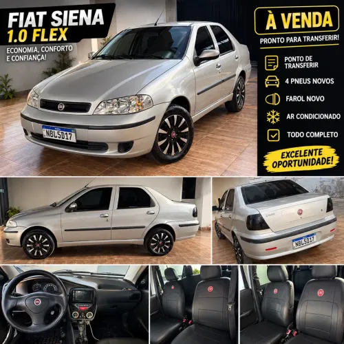 Fiat Siena 1.0/ EX 1.0 MPI Fire/ Fire Flex 8V 2007