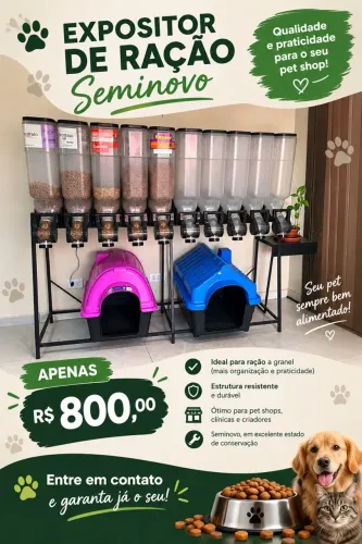 Dispenser Ração a granel
