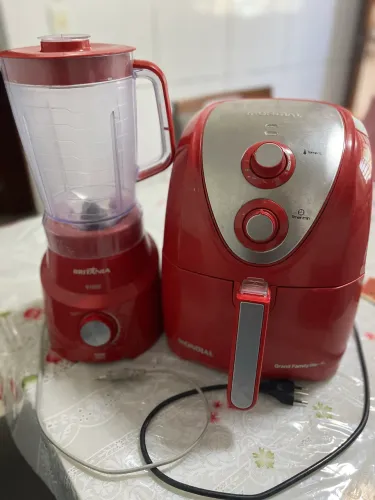 Kit Airfryer e liquidificador 
