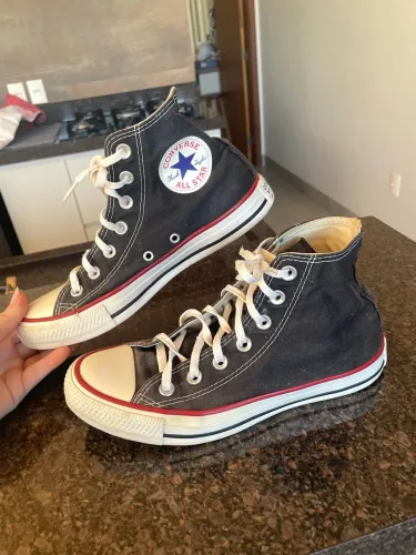 tênis original all star cano alto preto