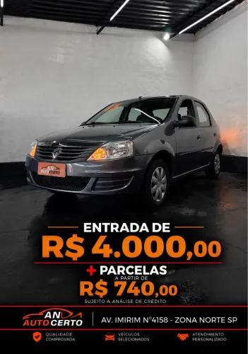 Renault Logan Authentique Hi-flex 1.0 16V 4P 2011