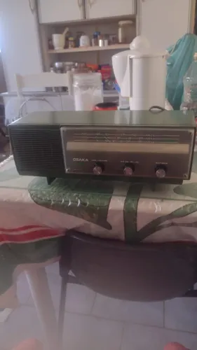 Rádio Osaka 4 Faixas Verde Funcionando Perfeitamente