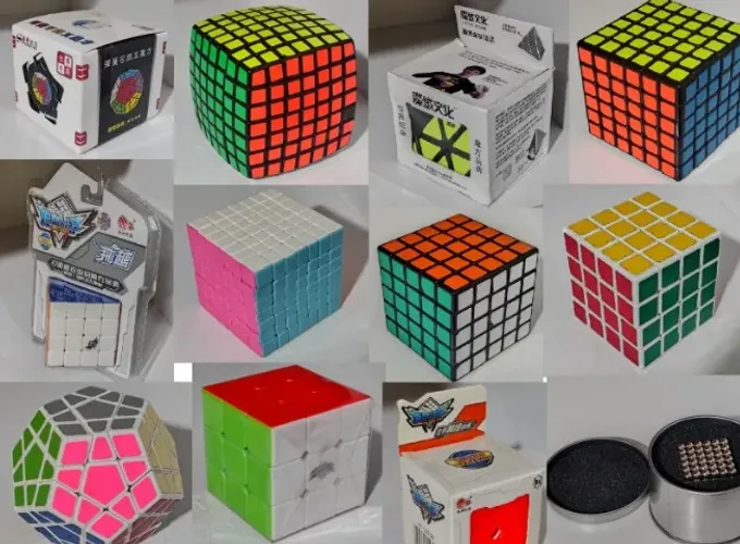 Coleção de Cubos Mágicos (Venda Individual)