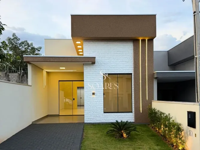 CONDOMÍNIO MORADA DAS FLORES AZALEIAS - CASA GEMINADA A VENDA, 3 QUARTOS (1 SUÍTE) 76M² -