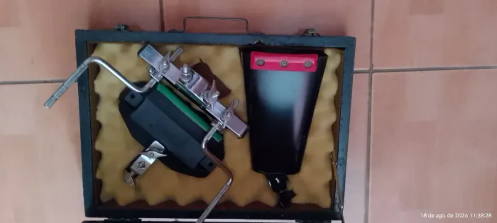 Cowbell LP+Jam block+clamp+maleta
