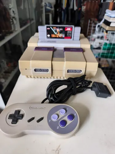 Super Nintendo anos 90 completo