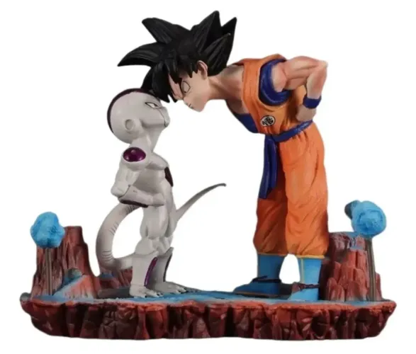 Bonecos Action Figure Diorama Goku X Freeza Dragon Ball Z
