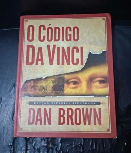Livro O Código da Vinci Dan Brown edição especial ilustrada de caoa dura