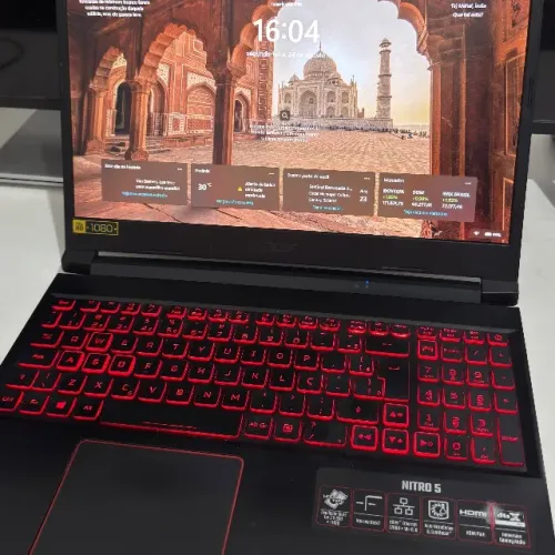 Nitro 5 | 16GB Ram DDR4 | I5 10300H | 512GB SSD | Notebook Gamer