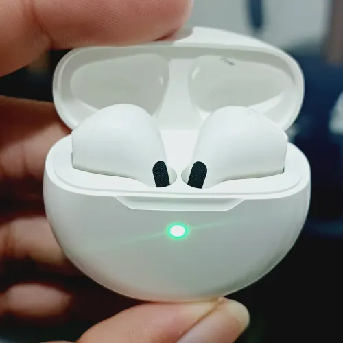 Fone Sem Fio Pro Six Branco Todo Resistente som potente