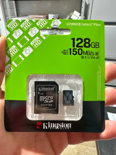 Cartão de Memória Micro SD Kingston 128GB