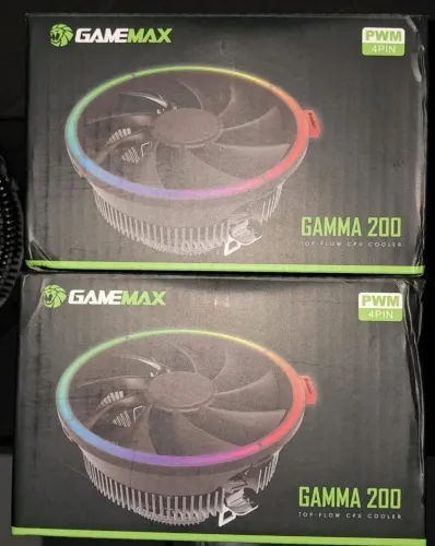2 Cooler Gamemax Gamma 200 novos