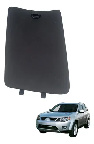 Tampa Lateral Porta Malas Mitsubisho Outlander 3.0 2010 Preto