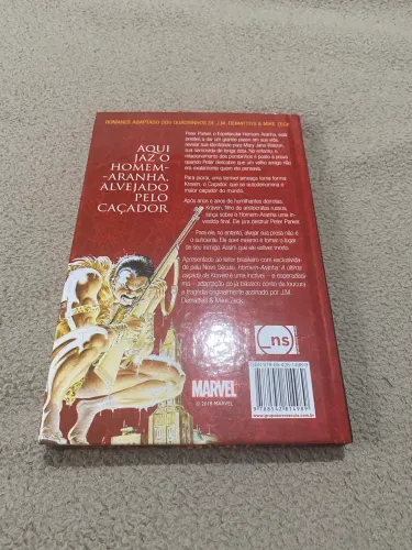 LIVRO HOMEM ARANHA A ULTIMA CAÇADA DE KRAVEN