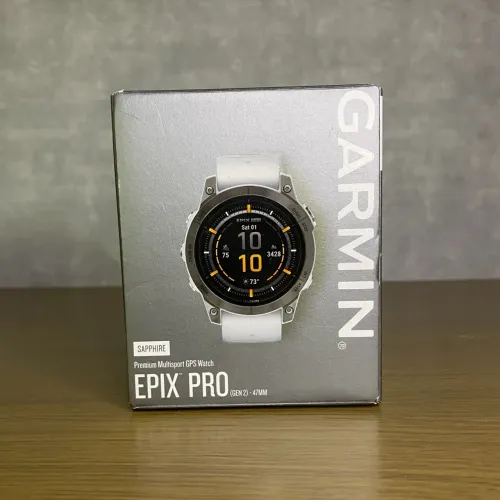 Relógio Garmin Epix Pro Geração 2 Sapphire Titânio Novo Lacrado