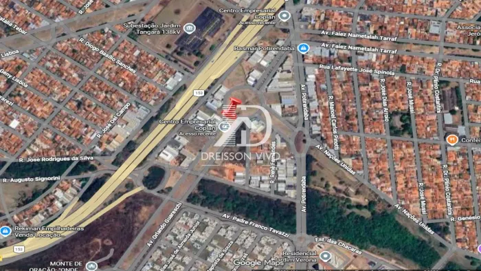 Terreno comercial à venda no Centro Empresarial Coplan, São José do Rio Preto
