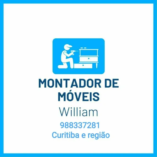 Montador de Móveis parcelamos em 3x no cartao atendemos toda Curitiba e região 