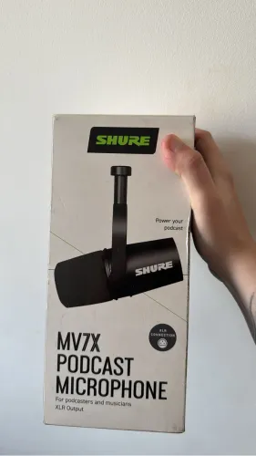 Microfone SHURE MV7X